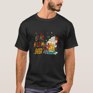 Camiseta Como Segura Minha Cerveja Papai Noel Feliz Natal 2