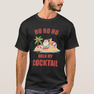 Camiseta Como segurar meu coquetel no Natal de julho