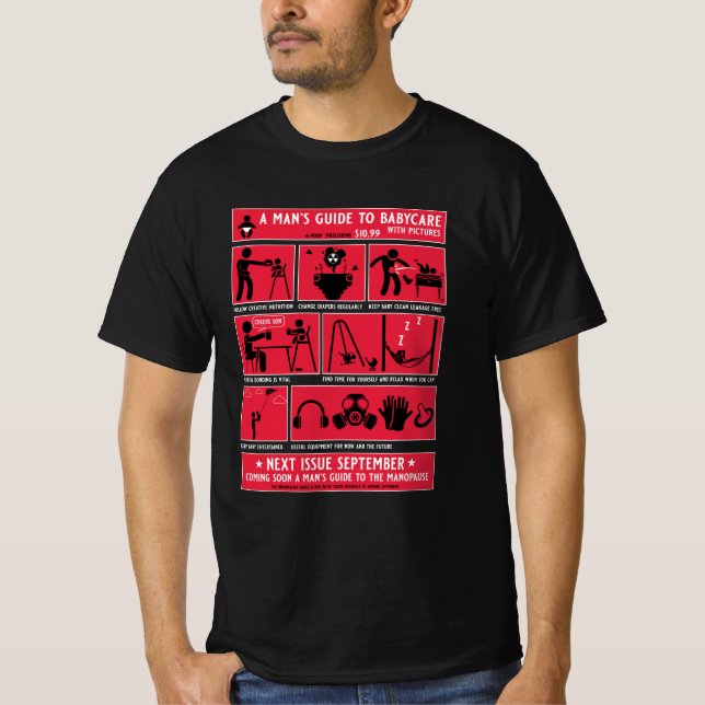 Camiseta Como ser um guia de Pai (Frente)
