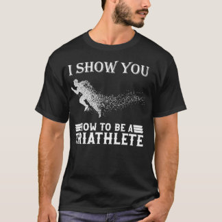 Camiseta Como ser um triatleta triathlon 2