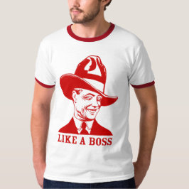 Camiseta "COMO t-shirt do basebol do Raglan dos homens de