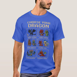 Camiseta Como Treinar Seu Dragão Versão 16bits menino