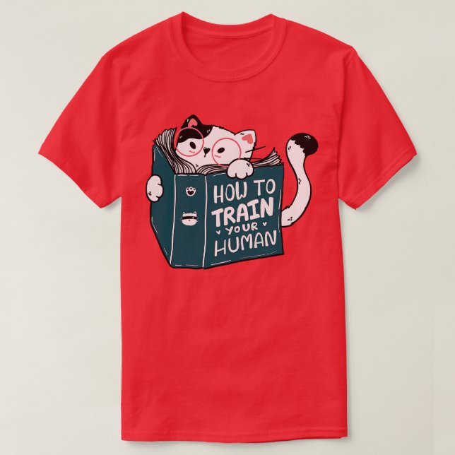Camiseta Como Treinar seu ser humano (Frente do Design)