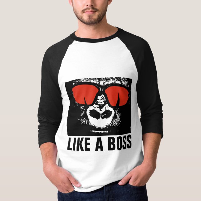 Camiseta COMO UM BOSS Gorilla T-Shirts (Frente)