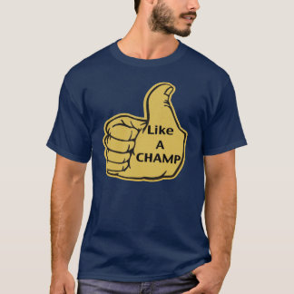 Camiseta Como um campeão!
