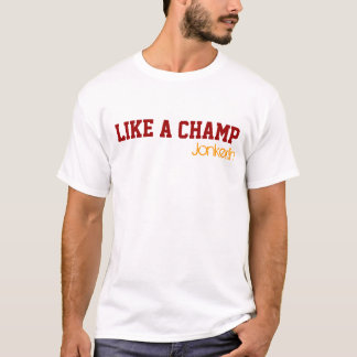 Camiseta Como um campeão