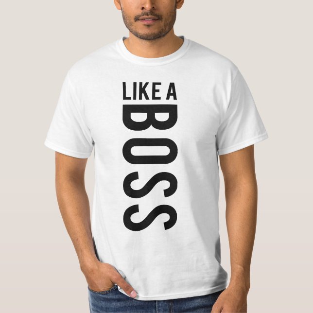 Camiseta COMO um CHEFE (Frente)