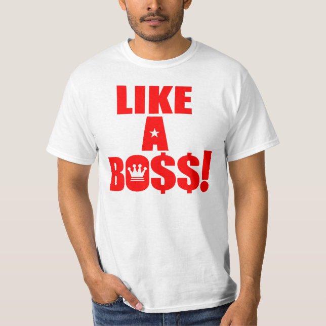Camiseta Como um chefe! (Frente)