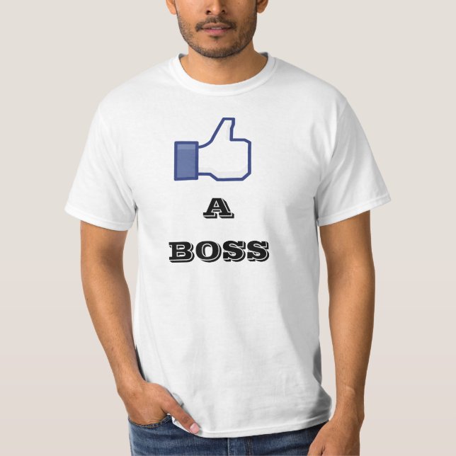 Camiseta Como um chefe (Frente)