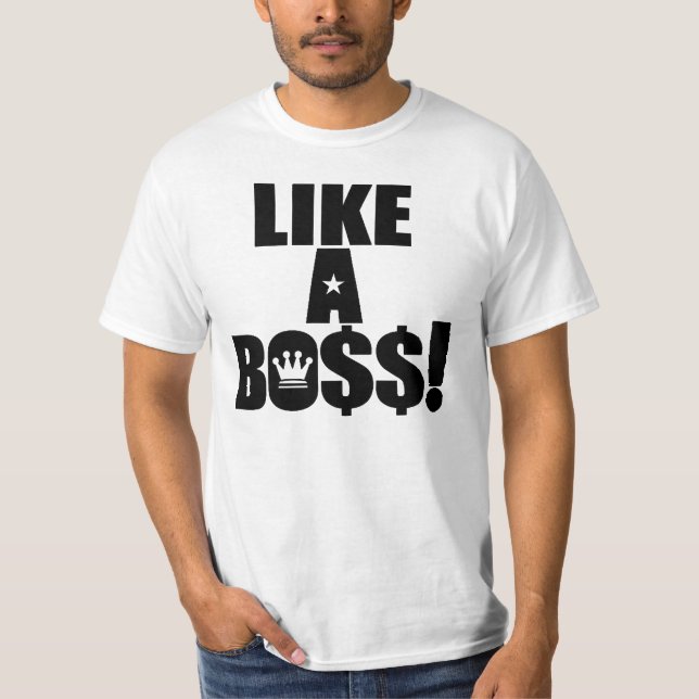 Camiseta Como um chefe! (Frente)
