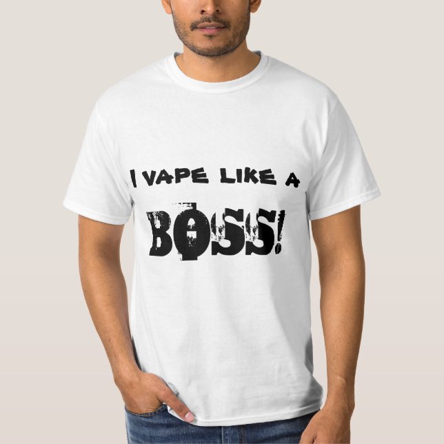 Camiseta Como um CHEFE! (Branco) (Frente)