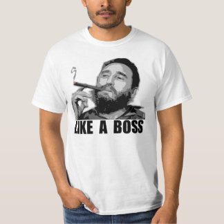 Camiseta Como um chefe - Fidel Castro