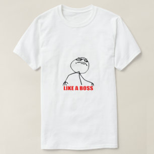 Camiseta Como um chefe meme