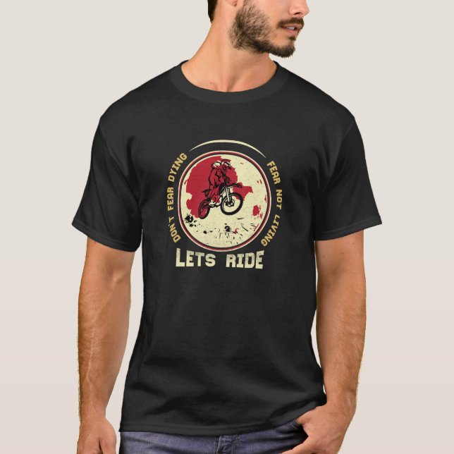 Camiseta Como um guerreiro: Hamlet de Biker (Frente)