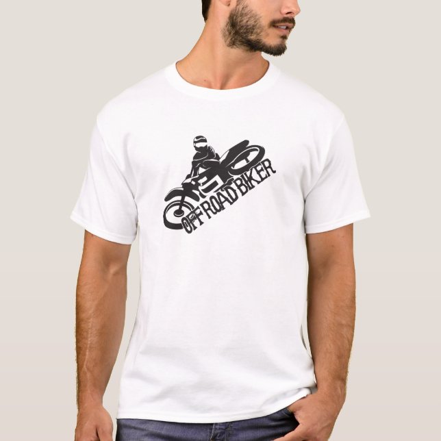 Camiseta Como um guerreiro: Hamlet de Biker (Frente)