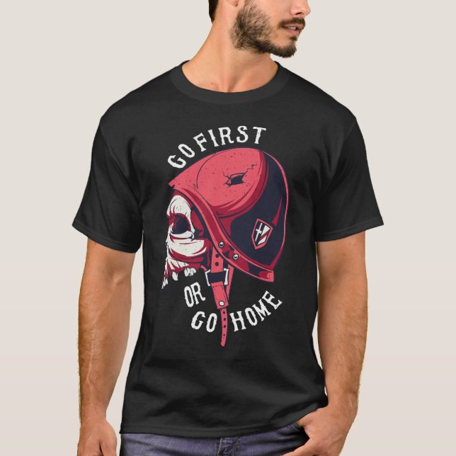 Camiseta Como um guerreiro: Hamlet de Biker (Frente)