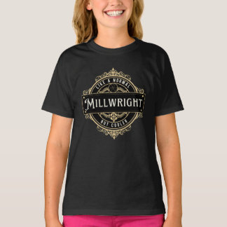Camiseta como um montador industrial normal, mas mais legal