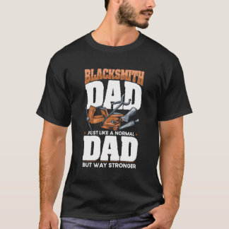 Camiseta Como Um Pai Normal, Mas Um Pai Mais Forte De Black