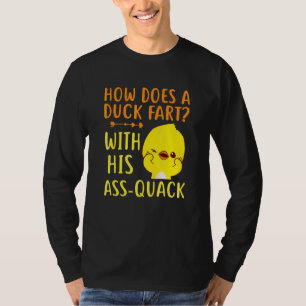 Camiseta Como Um Pato Começa A Caça?