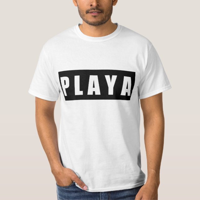 Camiseta como um Playa (Frente)