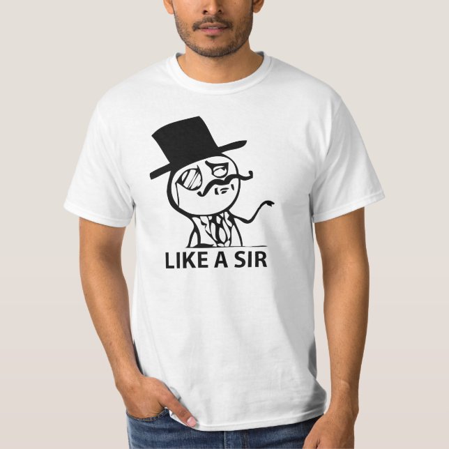 Camiseta Como um senhor (Frente)