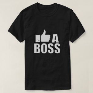 Camiseta Como um t-shirt do chefe