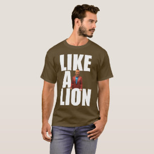 Camiseta Como um t-shirt do leão
