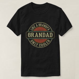 Camiseta Como um vovô só mais legal Vintage