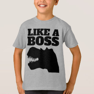 Camiseta COMO UMA CAMISEIRA-T-REX PARA crianças de dinossau