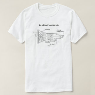 Camiseta Como uma transmissão automática trabalha