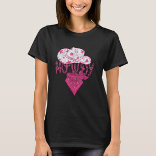 Camiseta Como Vaca rosa-rosa no interior do oeste do sul
