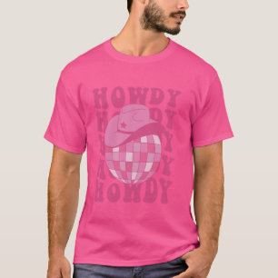 Camiseta Como vai, garota sulista ocidental do rodeio count