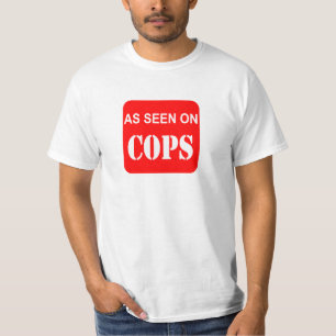 CAMISETA COMO VISTO EM BOBINAS