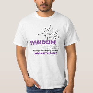 Camiseta Como visto no Fandom nos pontos