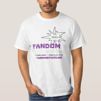 Camiseta Como visto no Fandom nos pontos