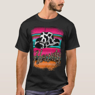 Camiseta COMO VOCÊ ESTÁ País Serape Leopardo Vaqueiro Sul O