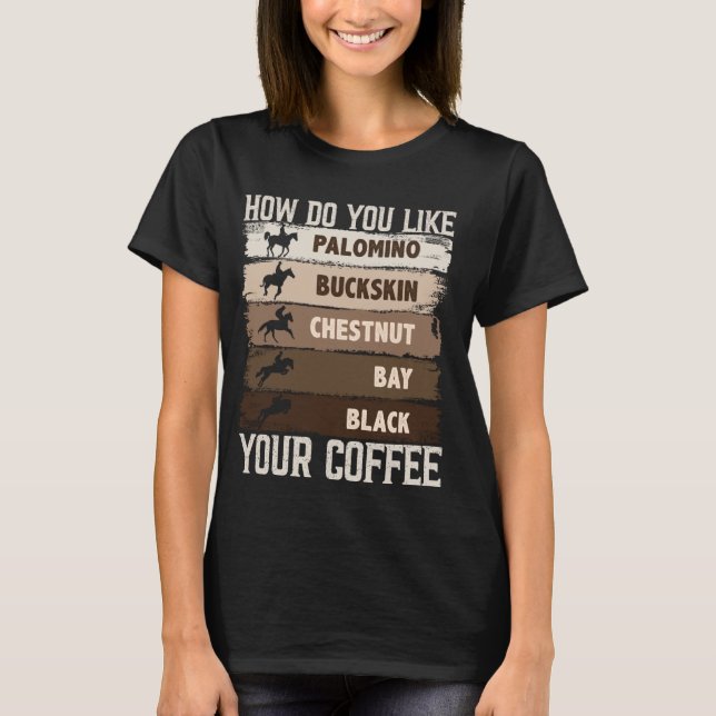 Camiseta Como Você Gosta Do Seu Café, Eq Amante de os anima (Frente)
