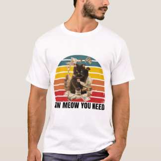 Camiseta como você precisa de dinheiro - gangsta cat