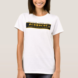 Camiseta COMOCOU #COMOCOU gold-t