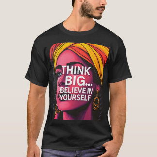 Camiseta Comoda Playera Con Hermoso Mensaje Motivador
