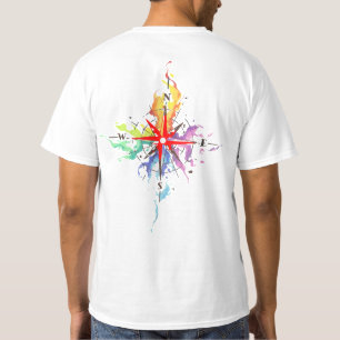 Camiseta Compactação de Aquarela