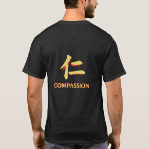Camiseta Compaixão - A Forte Mão Que Cura (仁, Jin)