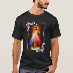 Camiseta Compaixão divino Jesus Cristo Sagrado Coração de J