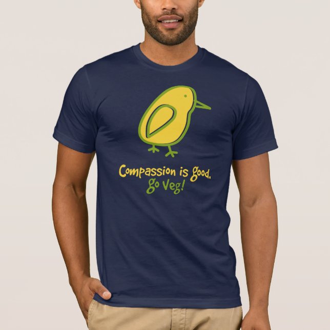 Camiseta Compaixão É Boa. (Frente)