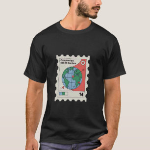Camiseta Compaixão Não Tem Fronteiras Coração