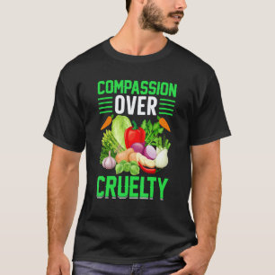 Camiseta Compaixão Sobre Crueldade I Vegano