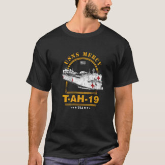Camiseta COMPAIXÃO USNS AH-19 Navio hospitalar