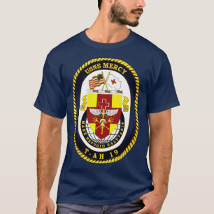 Camiseta COMPAIXÃO USNS TAH19 com texto