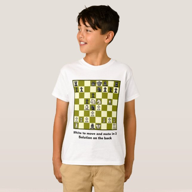 Camiseta Companheiro da xadrez 2 no quebra-cabeça #2
