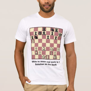 Camiseta Checkmate engraçado da parte de xadrez do rook